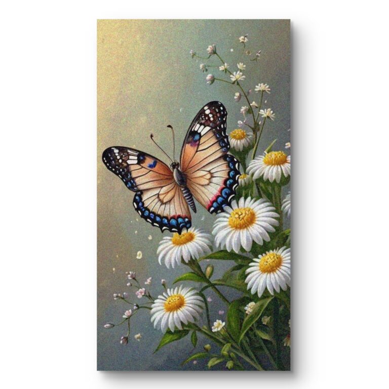 Flower And Butterfly