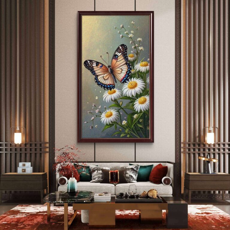 Flower And Butterfly