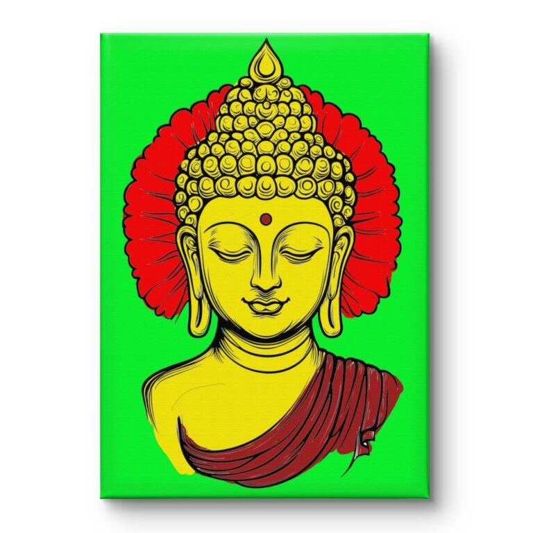 Lord Buddha Digital Painting