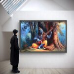 Shiva wall art, shiva wall decor