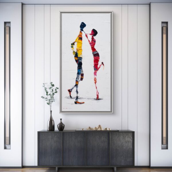 couple art | couple portrait painting