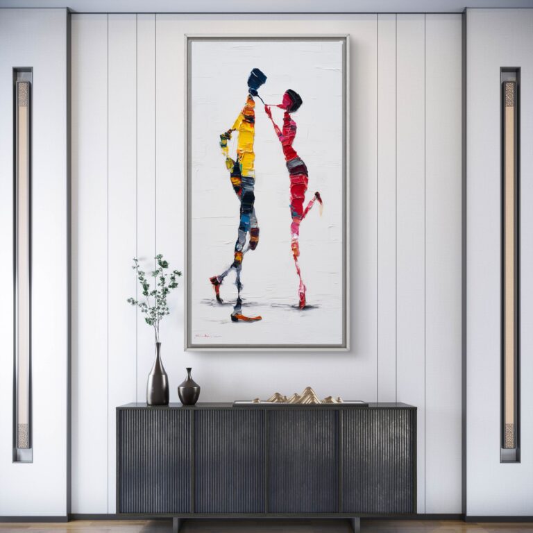 couple art | couple portrait painting