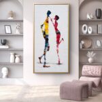 couple art | couple portrait painting