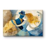 couple painting | couple canvas painting