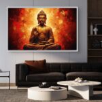 buddha wall art | buddha wall painting