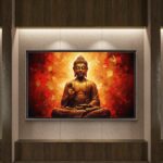 buddha wall art | buddha wall painting