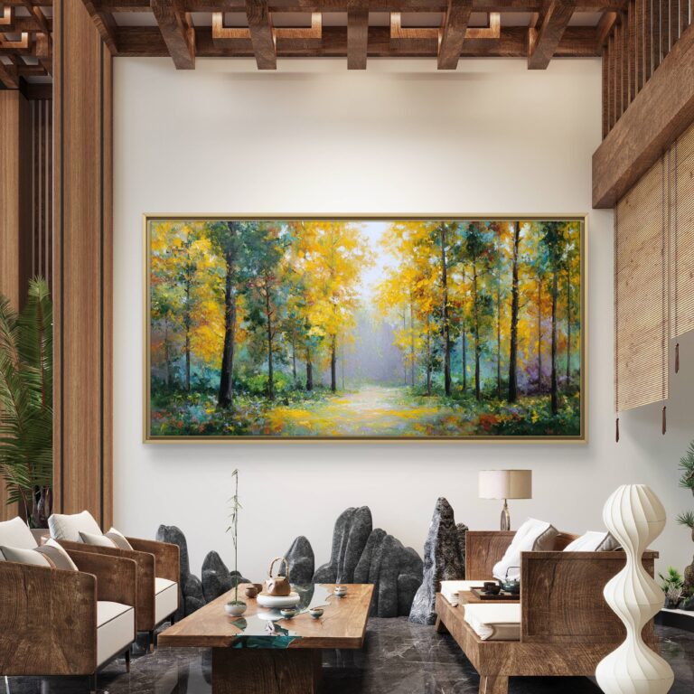 forest landscape paintings | nature wall art
