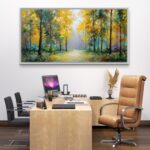 forest landscape paintings | nature wall art