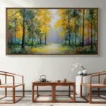 forest landscape paintings | nature wall art