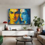 shiva parvati paintings