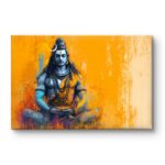 shiva wall painting