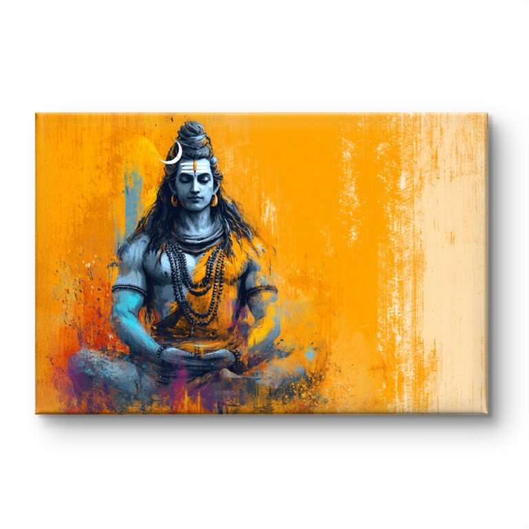 shiva wall painting