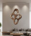 3D metal wall art