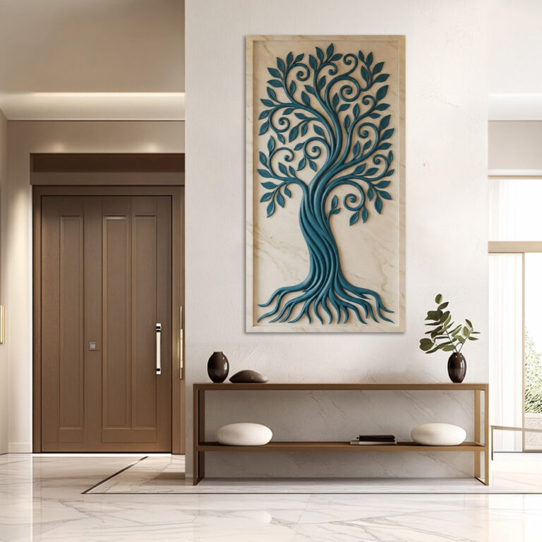 3D tree of life wall art