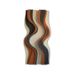 abstract wave 3D wall panel , 3D wall panel abstract