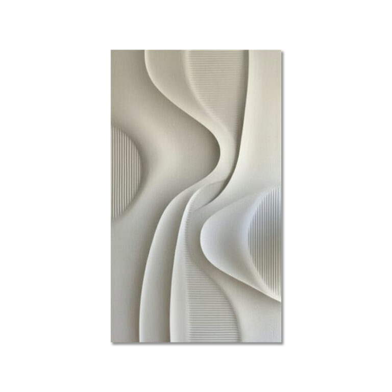 modern 3D wave wall art , Modern 3D wall art