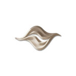 abstract wave 3D wall art
