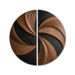 Luxury 3D Wooden Wall Art, 3D wall art by Rajender Art Gallery