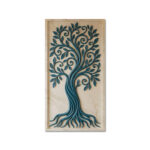 Luxury 3D Tree of Life Wall Art | Modern Blue Wall Decor