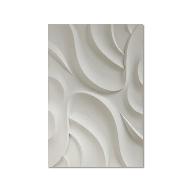 3D minimalist wall art panel, 3D wall panel