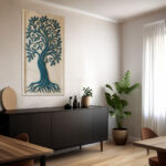 3D tree of life wall art