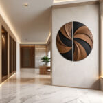 Luxury 3D Wooden Wall Art, 3D wall art by Rajender Art Gallery
